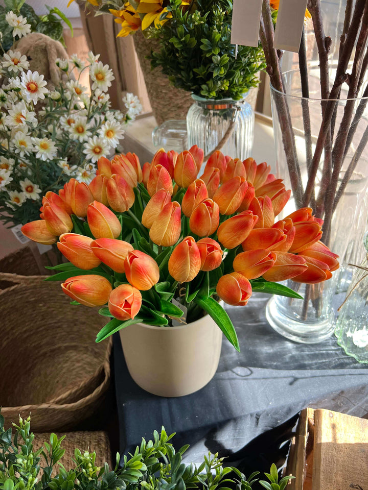 artificial bundle of tulips