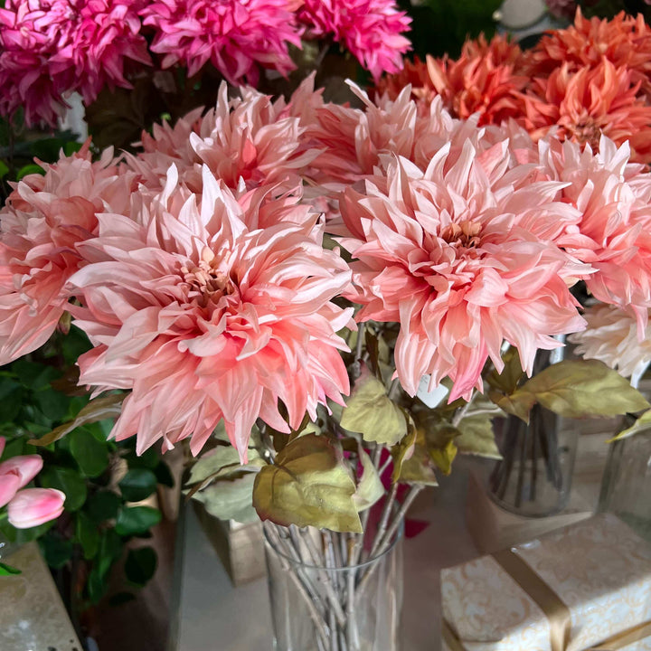 bunch of dahlias