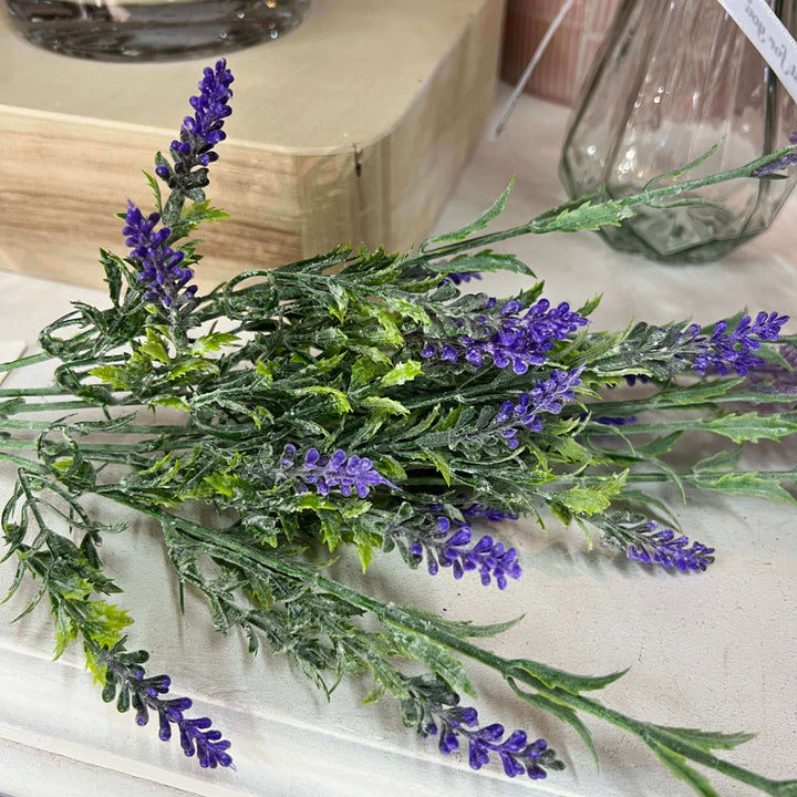 fake lavender flowers