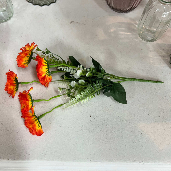 fake orange gerbera