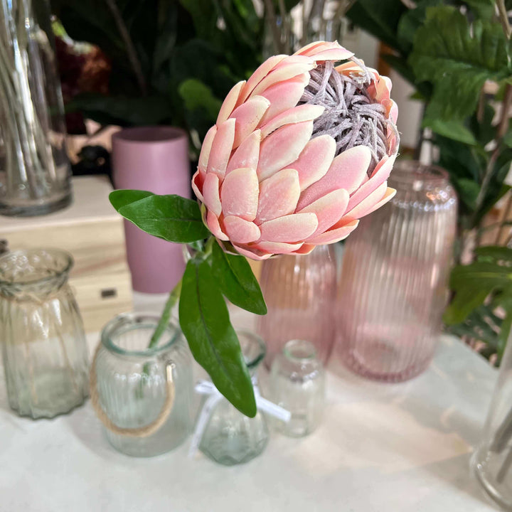 fake protea stem