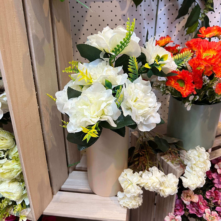 peonies in a vase