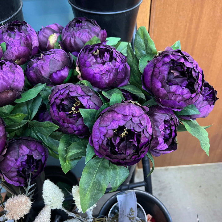 peony flower bunch